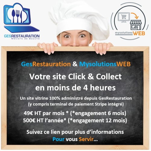 Fonctionnalités - GesRestauration + MysolutionsWEB - Mars 2021